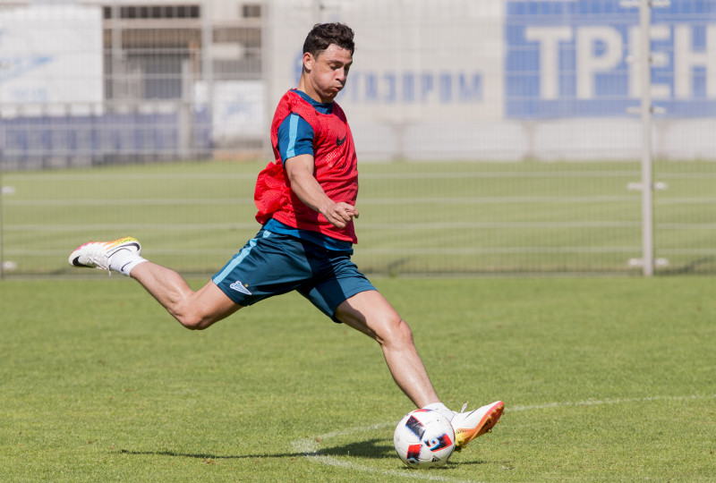 Открытая тренировка «Зенита» перед матчем с «Локомотивом»