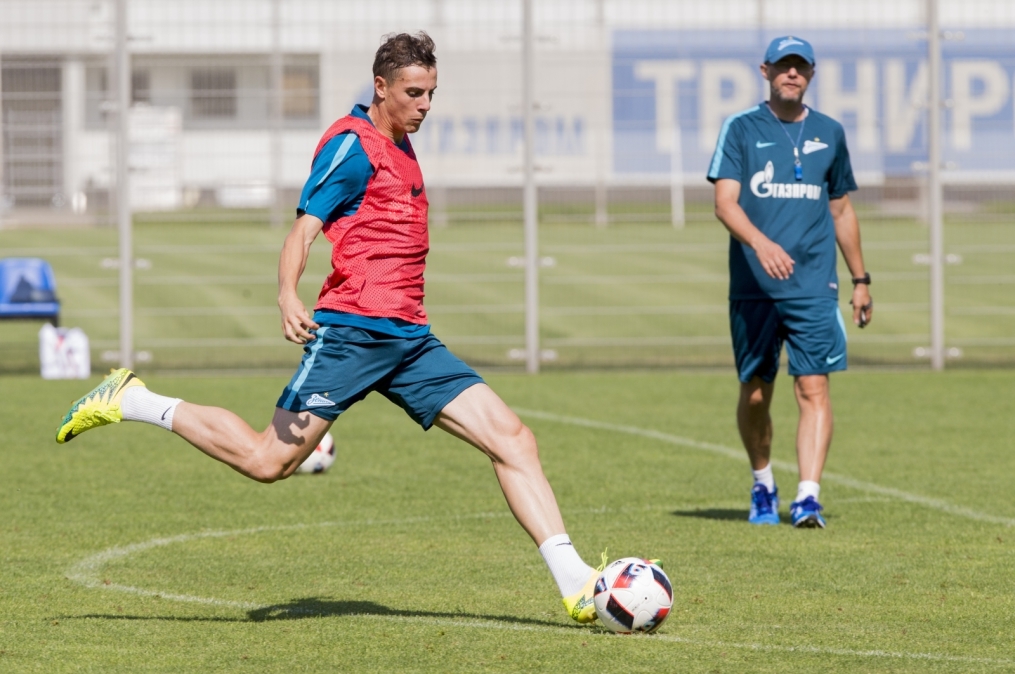 Открытая тренировка «Зенита» перед матчем с «Локомотивом»