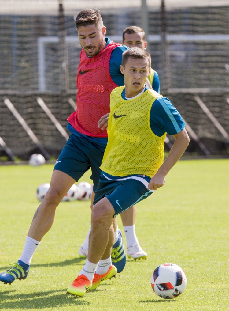 Открытая тренировка «Зенита» перед матчем с «Локомотивом»