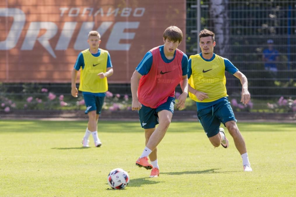 Открытая тренировка «Зенита» перед матчем с «Локомотивом»