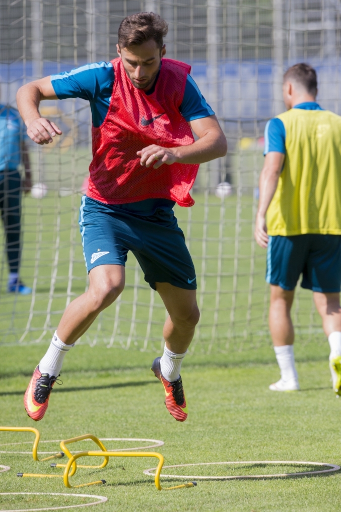 Открытая тренировка «Зенита» перед матчем с «Локомотивом»