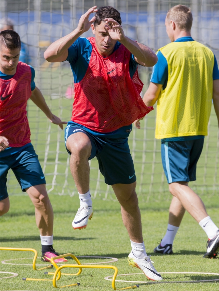 Открытая тренировка «Зенита» перед матчем с «Локомотивом»