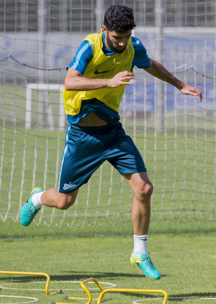 Открытая тренировка «Зенита» перед матчем с «Локомотивом»