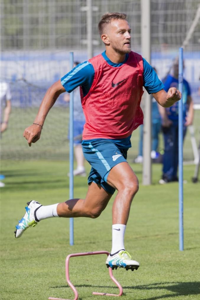 Открытая тренировка «Зенита» перед матчем с «Локомотивом»