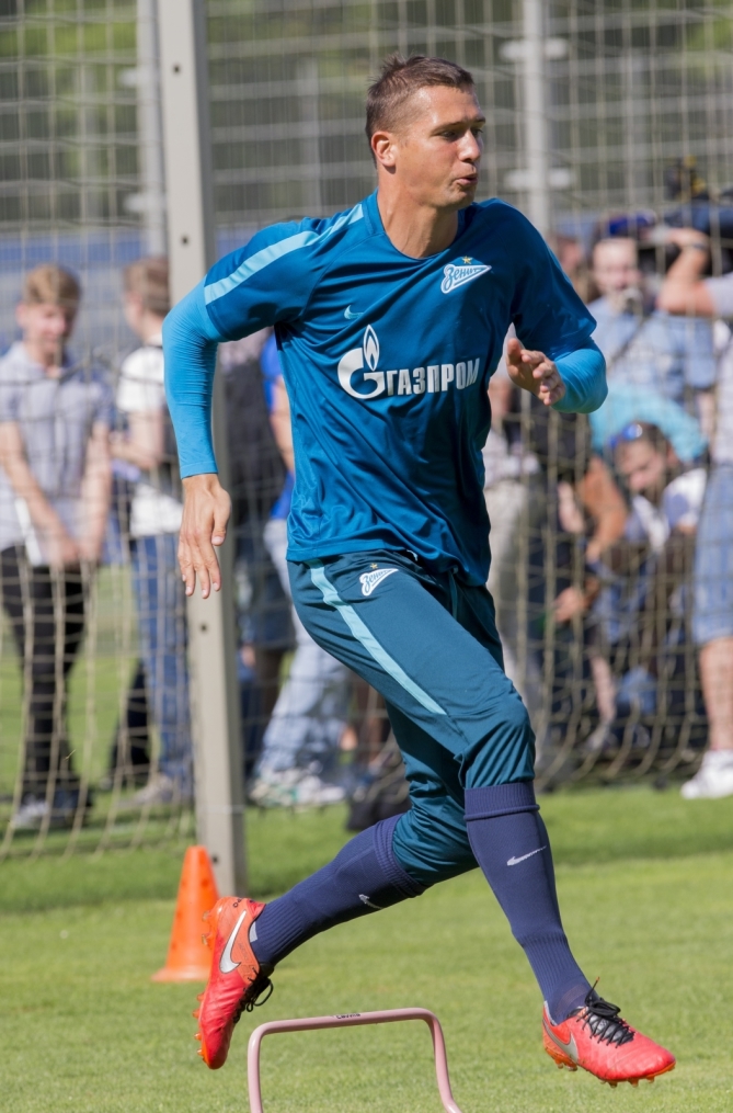 Открытая тренировка «Зенита» перед матчем с «Локомотивом»