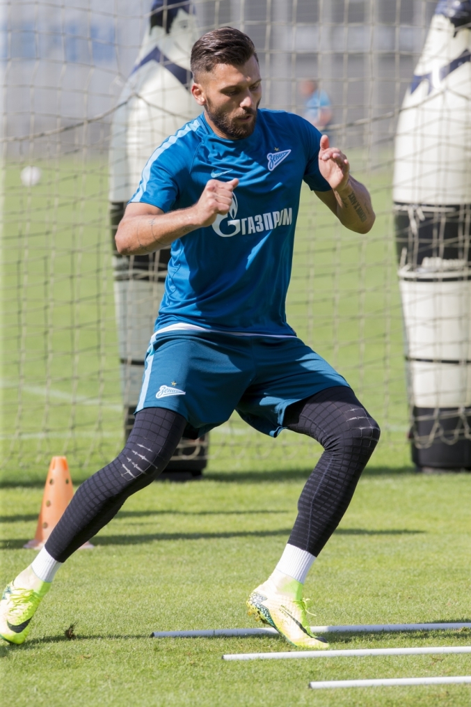 Открытая тренировка «Зенита» перед матчем с «Локомотивом»