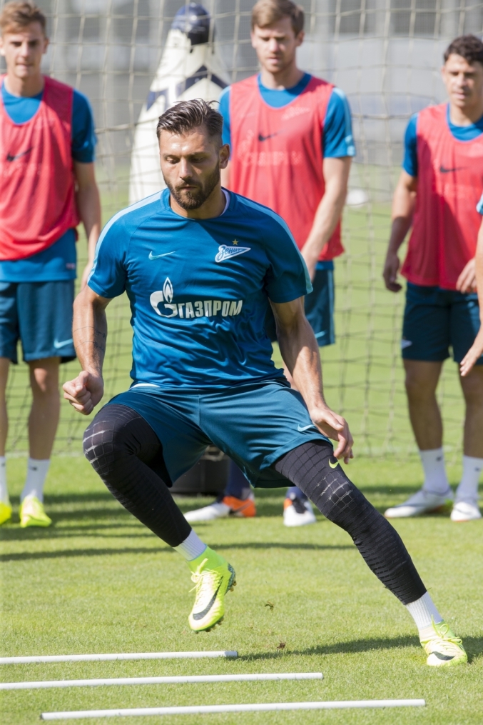 Открытая тренировка «Зенита» перед матчем с «Локомотивом»