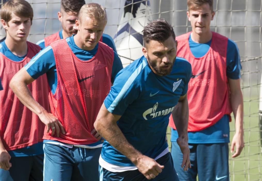 Открытая тренировка «Зенита» перед матчем с «Локомотивом»