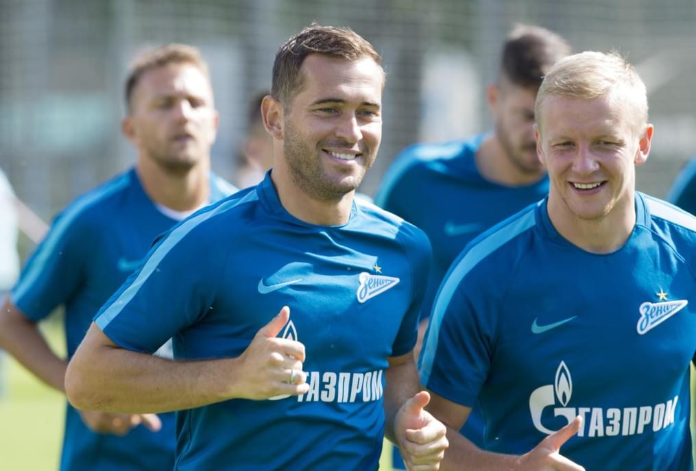 Открытая тренировка «Зенита» перед матчем с «Локомотивом»