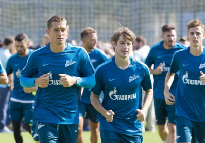 Открытая тренировка «Зенита» перед матчем с «Локомотивом»