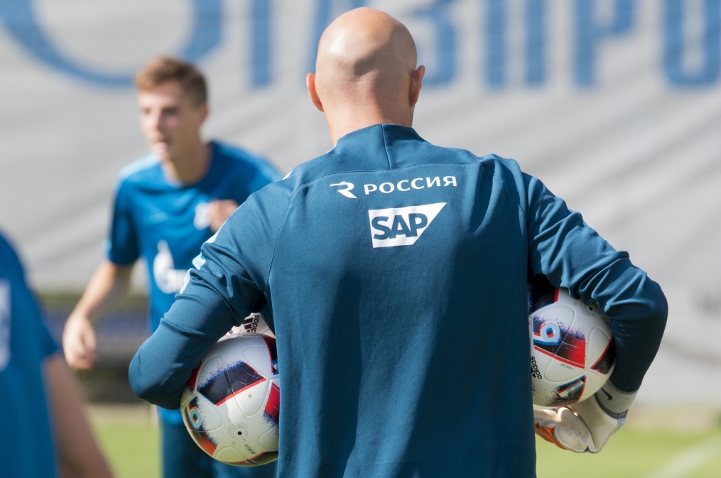 Открытая тренировка «Зенита» перед матчем с «Локомотивом»