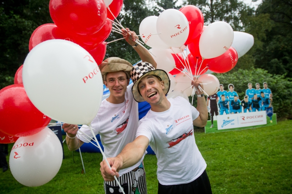 Фан-зона «Зенита» на международном фестивале Усадьба Jazz 2016