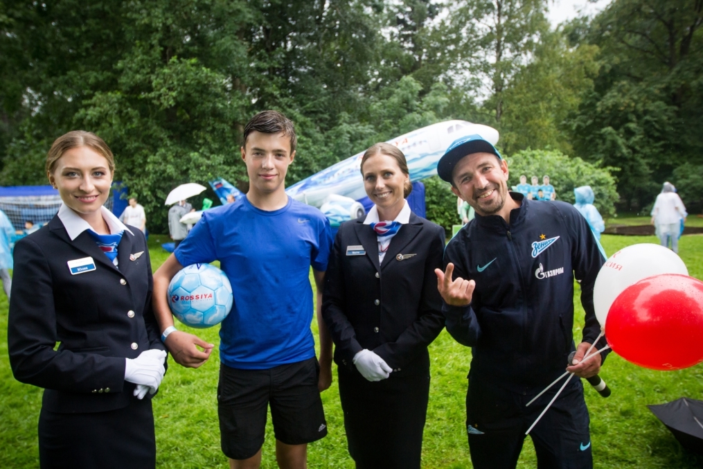 Фан-зона «Зенита» на международном фестивале Усадьба Jazz 2016