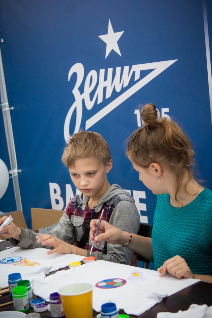 Фан-зона «Зенита» на международном фестивале Усадьба Jazz 2016