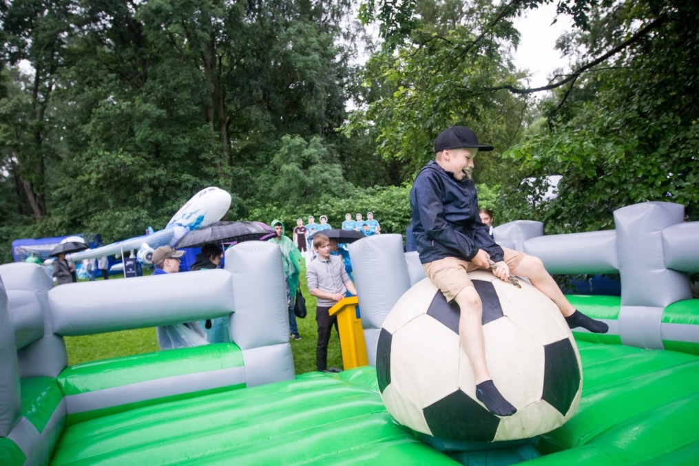 Фан-зона «Зенита» на международном фестивале Усадьба Jazz 2016