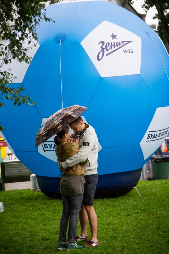 Фан-зона «Зенита» на международном фестивале Усадьба Jazz 2016