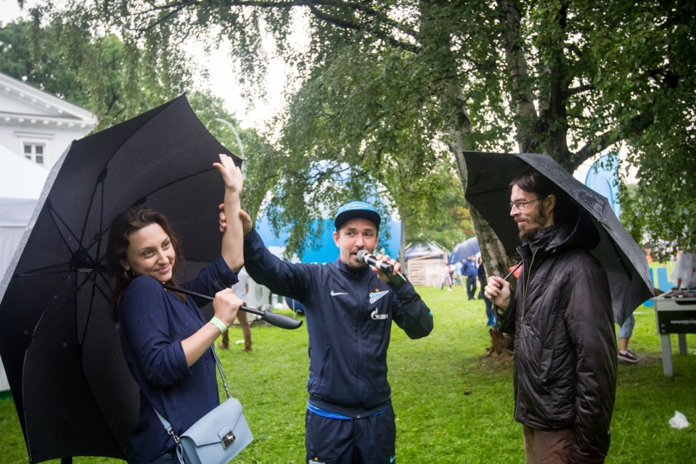 Фан-зона «Зенита» на международном фестивале Усадьба Jazz 2016