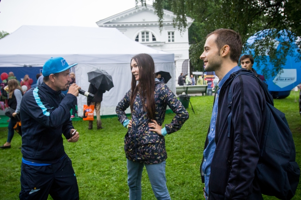 Фан-зона «Зенита» на международном фестивале Усадьба Jazz 2016