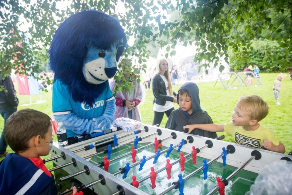 Фан-зона «Зенита» на международном фестивале Усадьба Jazz 2016