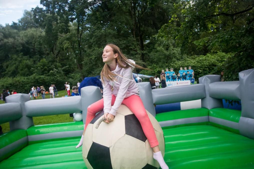 Фан-зона «Зенита» на международном фестивале Усадьба Jazz 2016