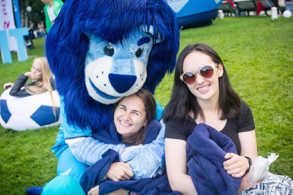 Фан-зона «Зенита» на международном фестивале Усадьба Jazz 2016