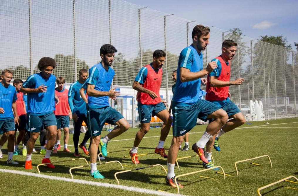 Открытая тренировка «Зенита» перед матчем с «Уфой»