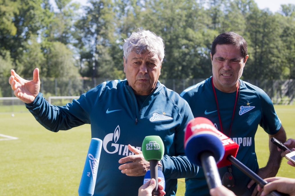 Открытая тренировка «Зенита» перед матчем с «Уфой»