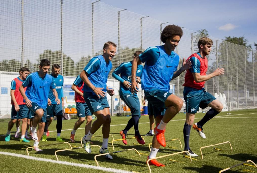 Открытая тренировка «Зенита» перед матчем с «Уфой»