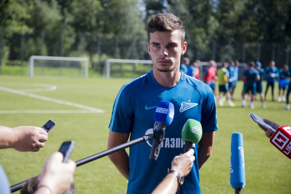 Открытая тренировка «Зенита» перед матчем с «Уфой»