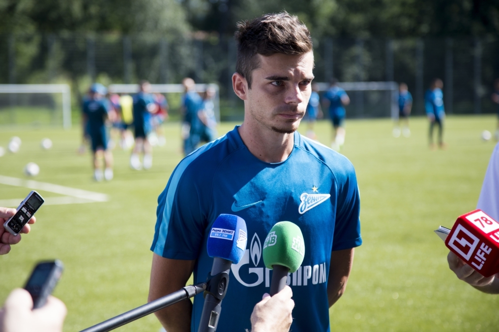 Открытая тренировка «Зенита» перед матчем с «Уфой»