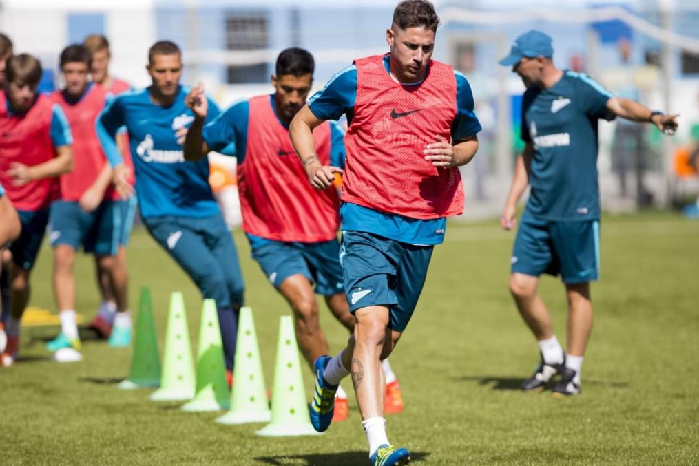 Открытая тренировка «Зенита» перед матчем с «Уфой»