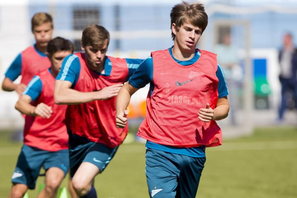 Открытая тренировка «Зенита» перед матчем с «Уфой»