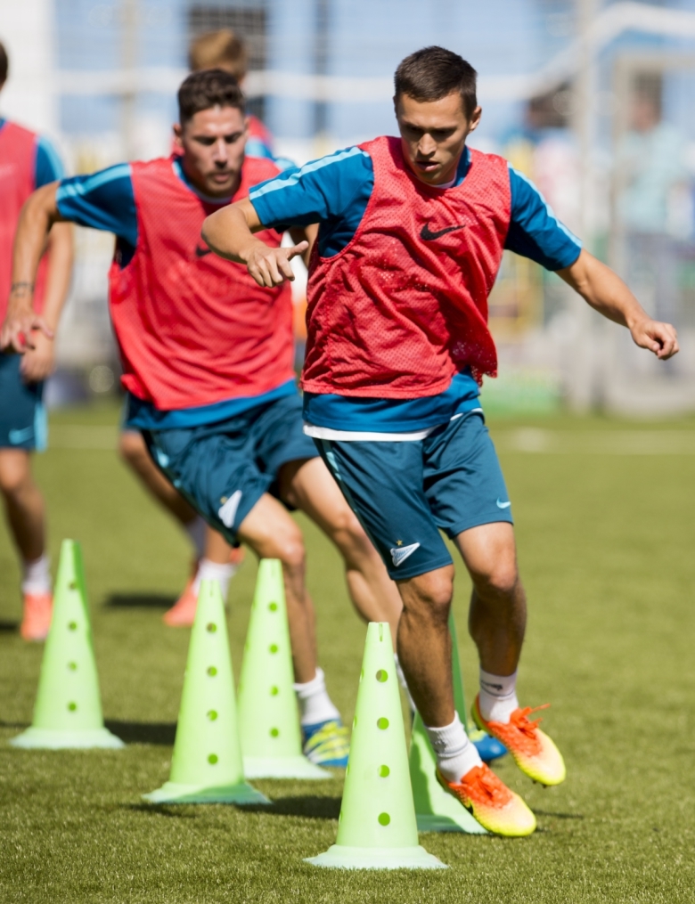 Открытая тренировка «Зенита» перед матчем с «Уфой»