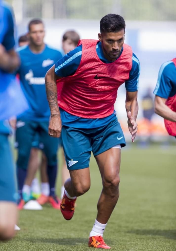 Открытая тренировка «Зенита» перед матчем с «Уфой»