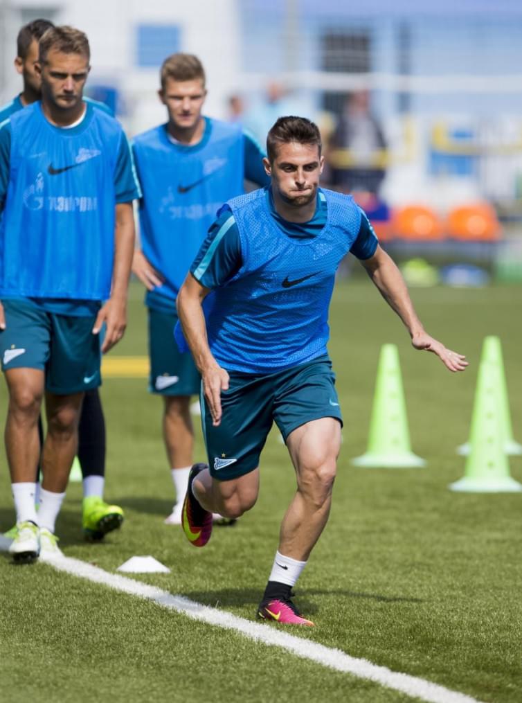 Открытая тренировка «Зенита» перед матчем с «Уфой»