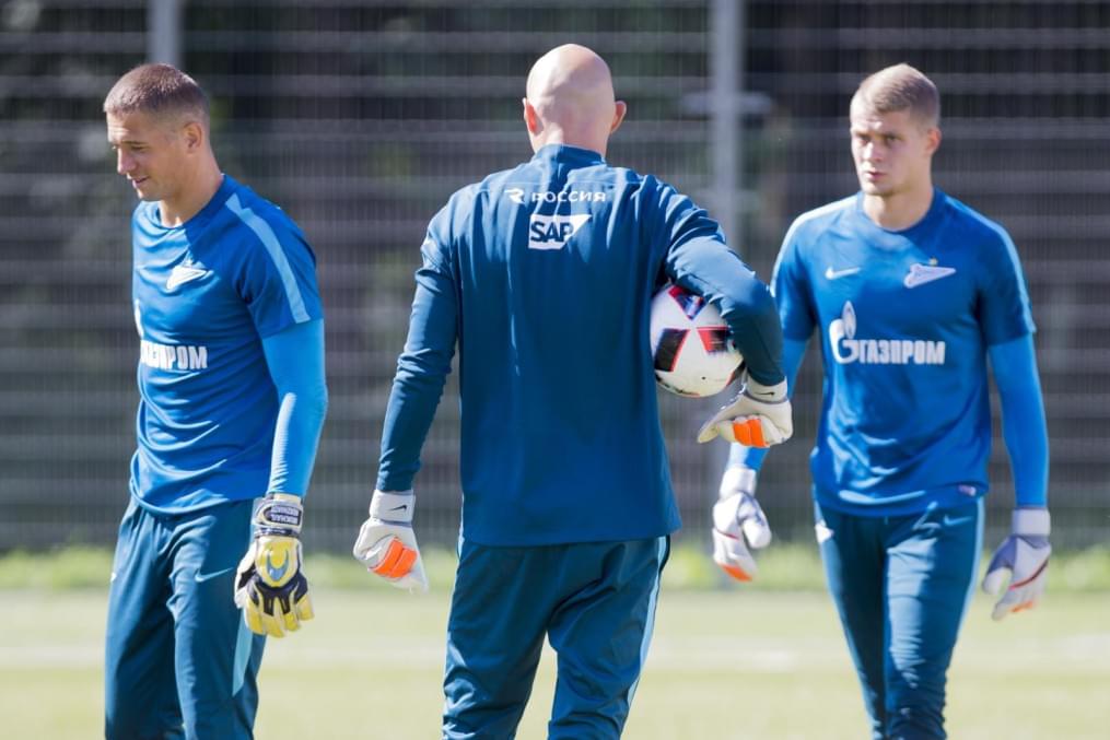 Открытая тренировка «Зенита» перед матчем с «Уфой»