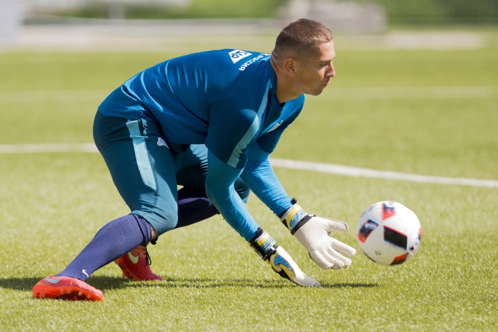 Открытая тренировка «Зенита» перед матчем с «Уфой»