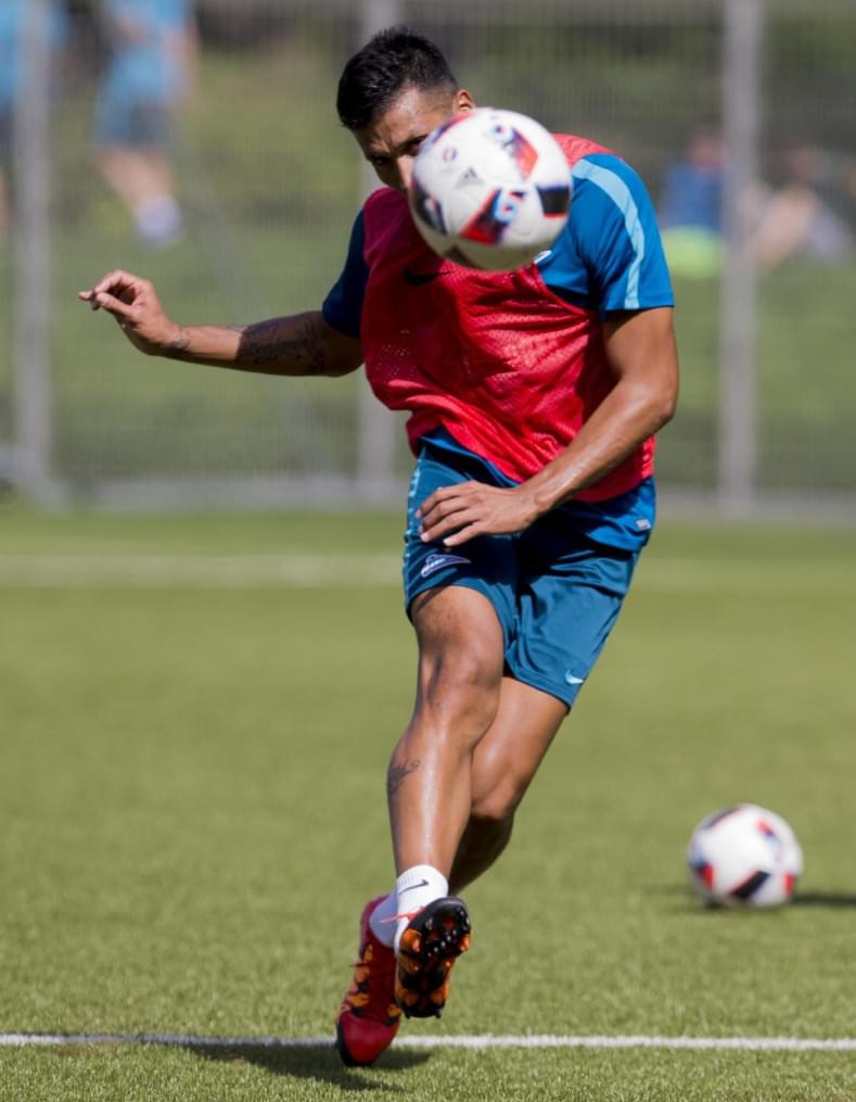 Открытая тренировка «Зенита» перед матчем с «Уфой»