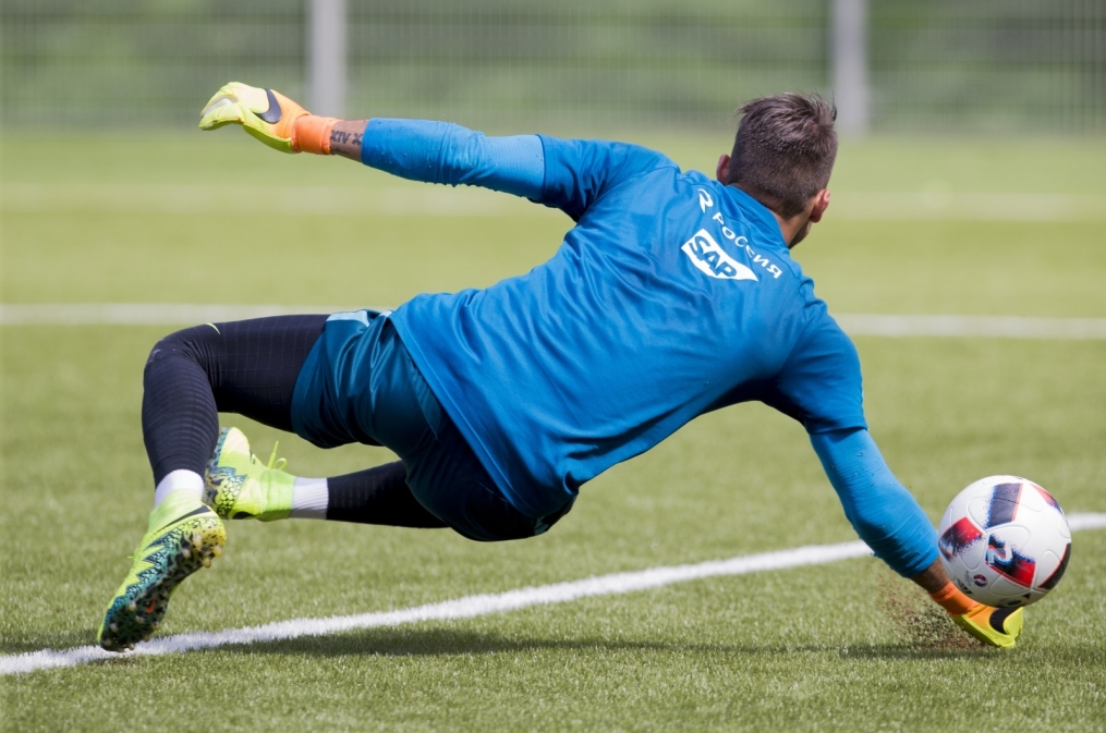 Открытая тренировка «Зенита» перед матчем с «Уфой»