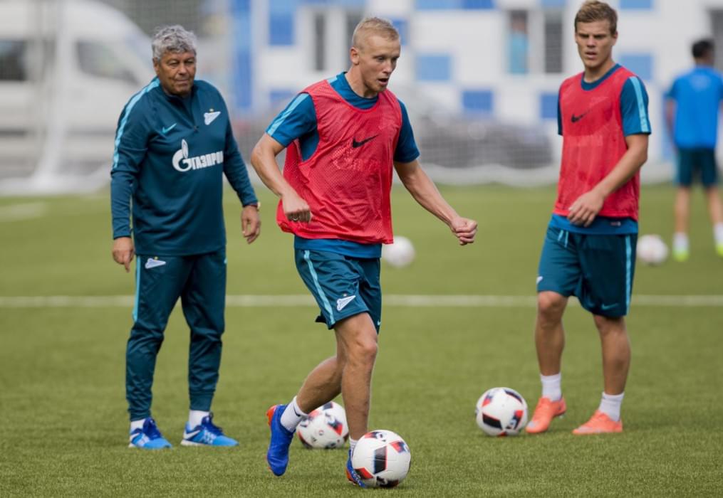 Открытая тренировка «Зенита» перед матчем с «Уфой»