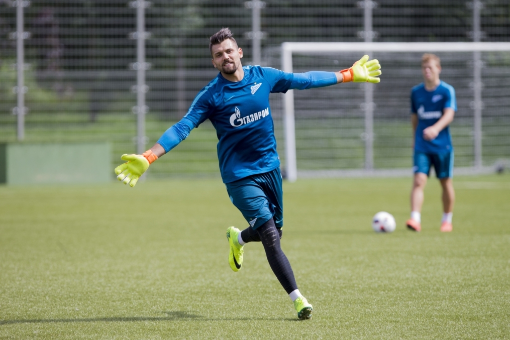 Открытая тренировка «Зенита» перед матчем с «Уфой»