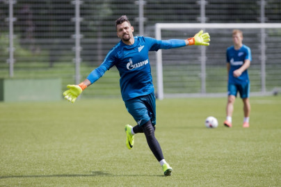 Открытая тренировка «Зенита» перед матчем с «Уфой»