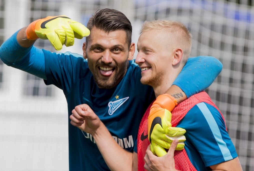 Открытая тренировка «Зенита» перед матчем с «Уфой»