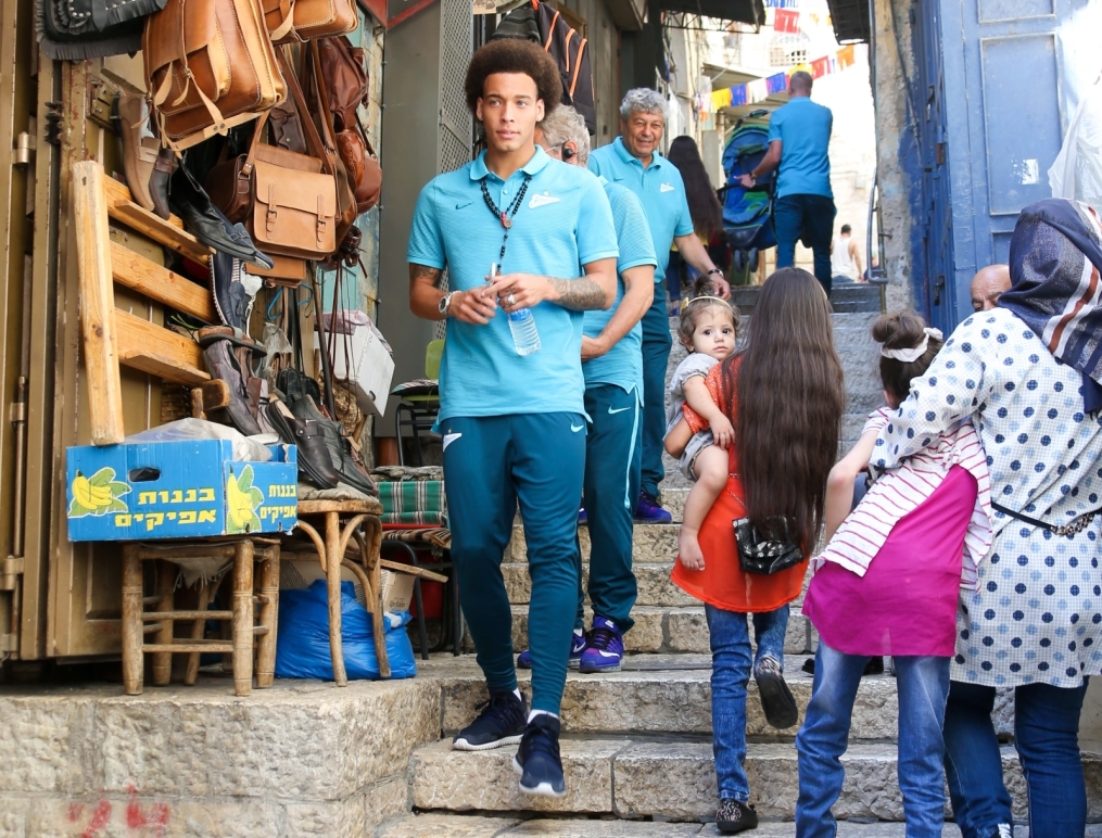 Футболисты и тренеры «Зенита» побывали на экскурсии в Иерусалиме