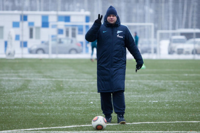 Тренировка «Зенита»-2 перед матчем с «Тюменью»