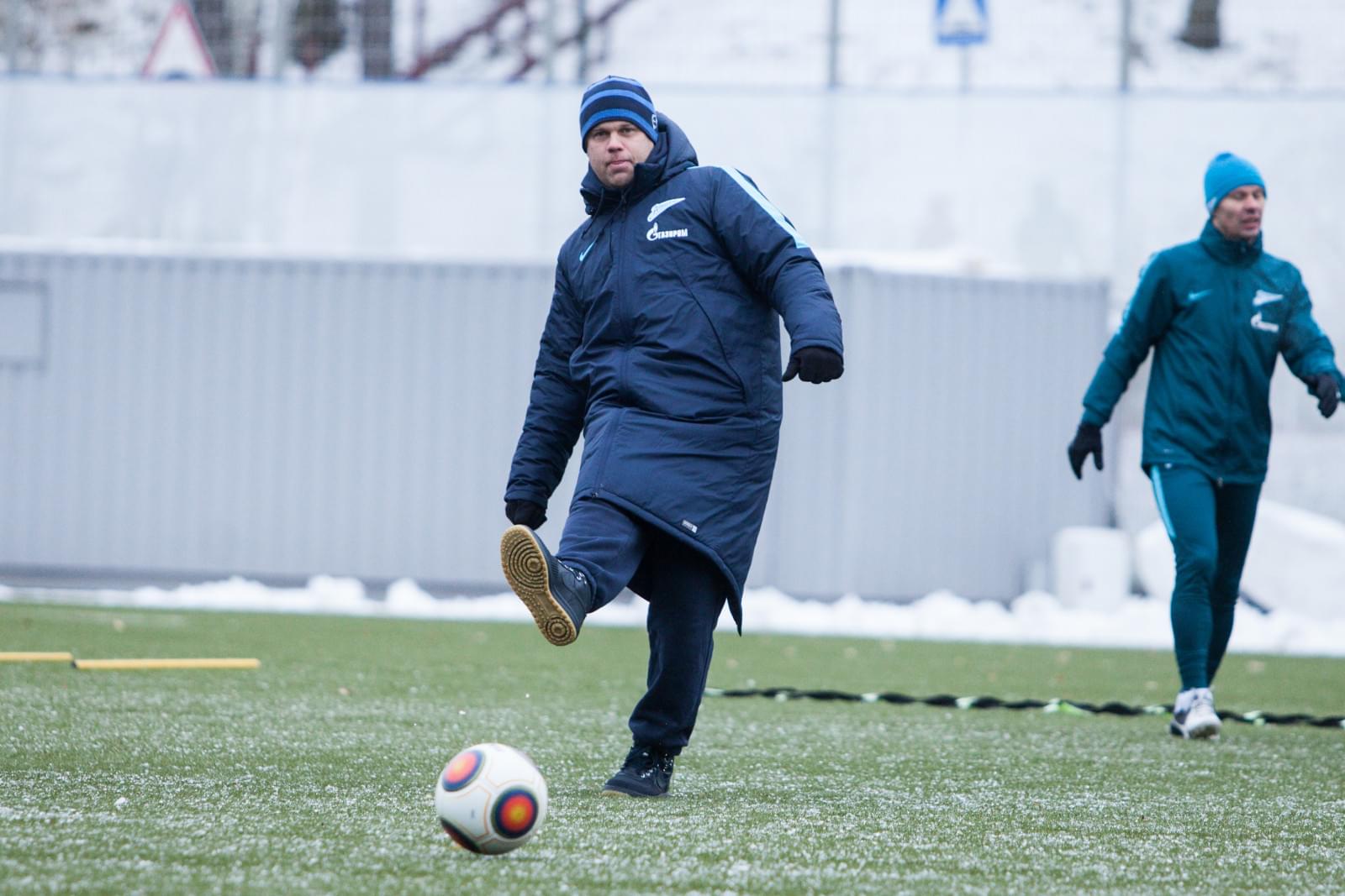 Тренировка «Зенита»-2 перед матчем с «Тюменью»