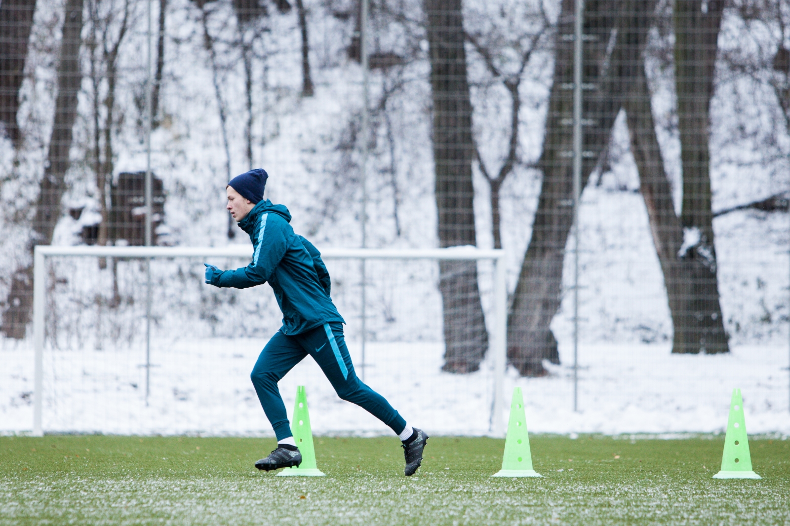 Тренировка «Зенита»-2 перед матчем с «Тюменью»