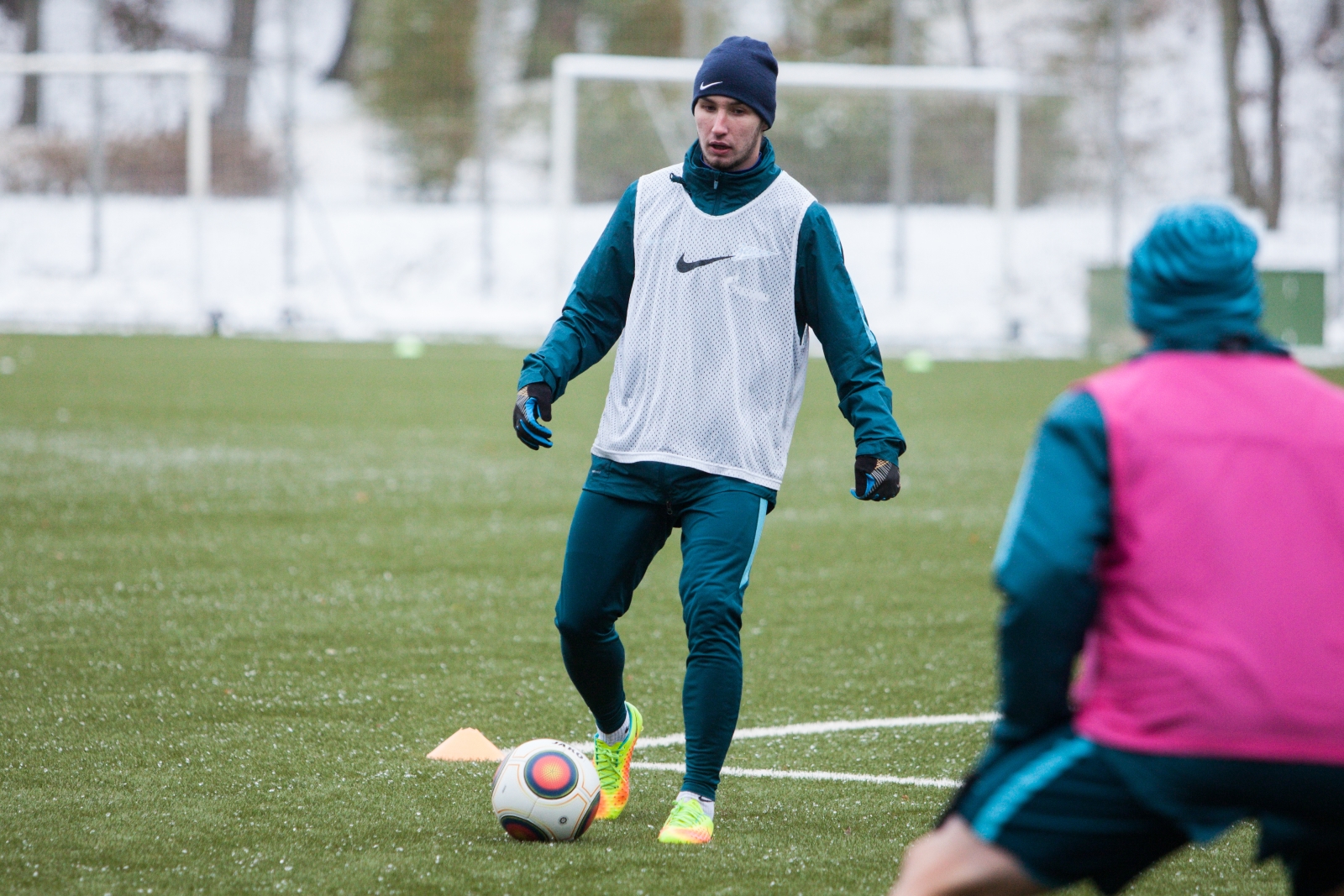 Тренировка «Зенита»-2 перед матчем с «Тюменью»