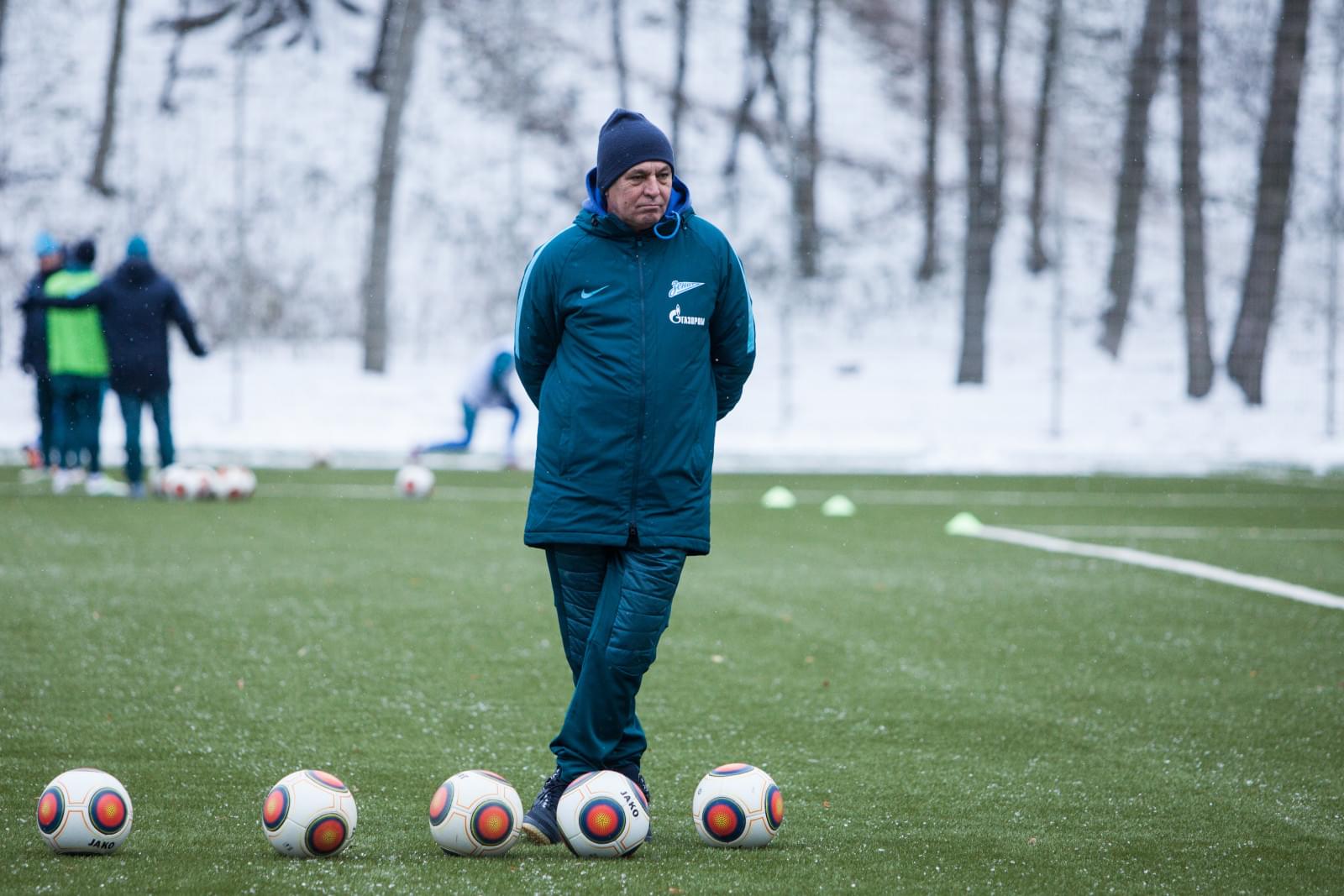 Тренировка «Зенита»-2 перед матчем с «Тюменью»