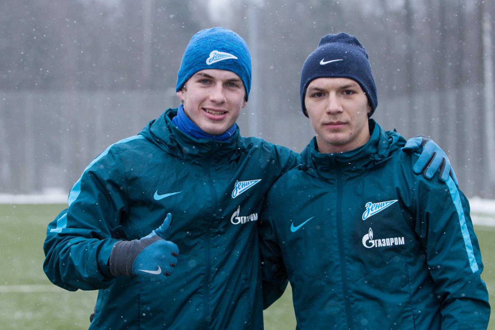 Тренировка «Зенита»-2 перед матчем с «Тюменью»